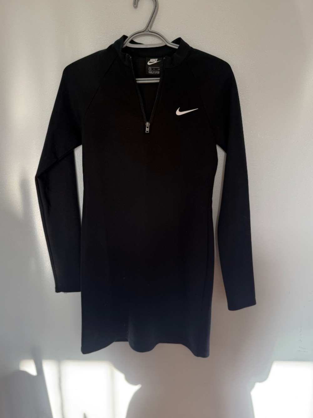 Nike black long sleeve mini Dress - Small - NWOT - Picture 4 of 4